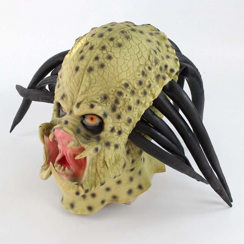 Latex Alien Mask Realistic - Латексная маска-шлем «Хищник» в реалистичном инопланетном