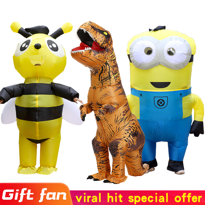 Inflatable Dinosaur Costume Adult - Надувной костюм мыши для мужчин и