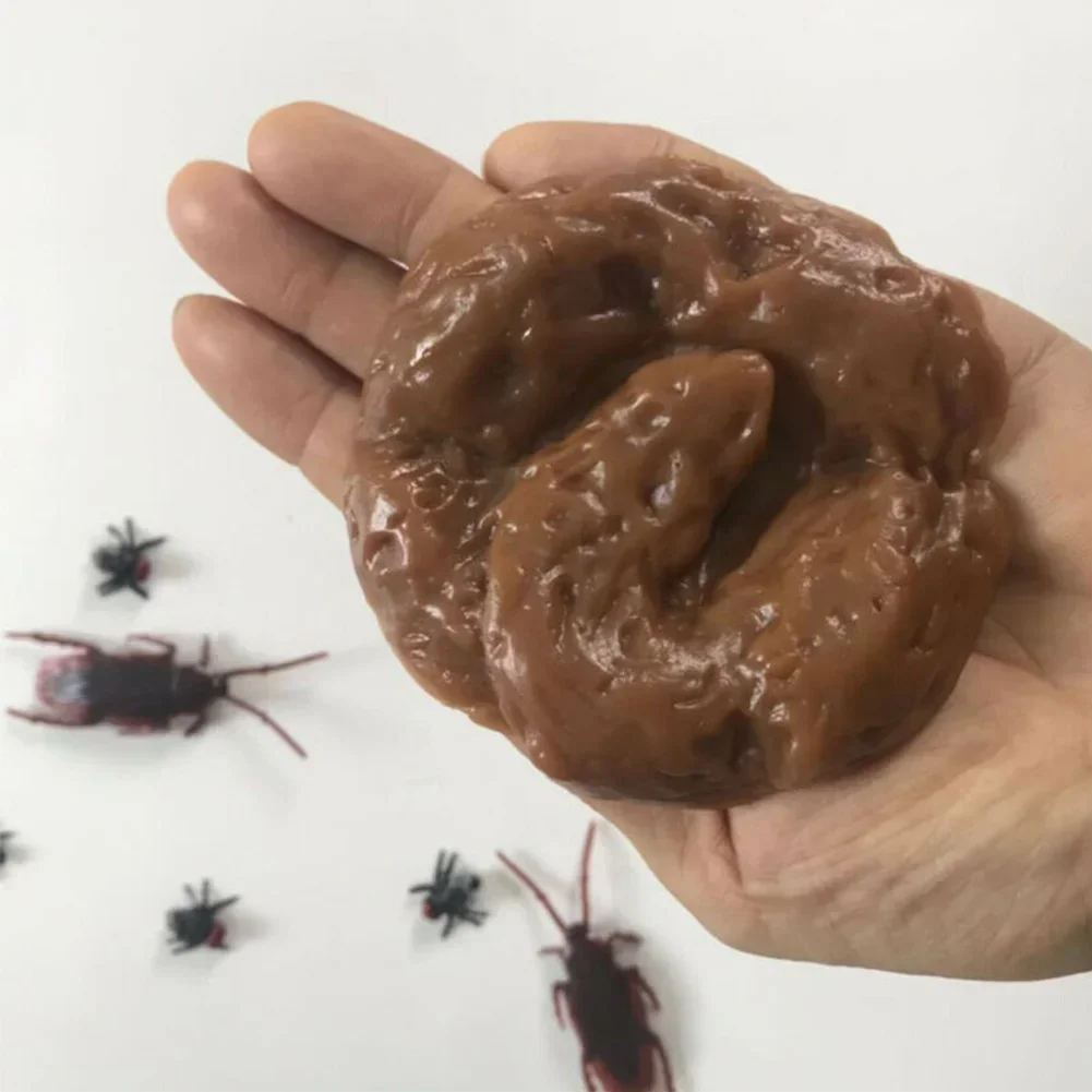 Fake Poop Gag Gift - Поддельная собака Poo, реалистичная какашка, мягкий