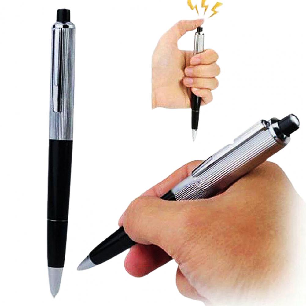 Shock Pen Prank Toy - 1 шт. креативная ручка с электрошоком,