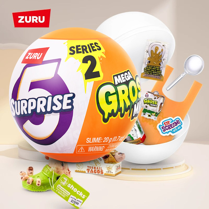 Prank Toys - Оригинальные ZURU 5 Surprise Mega Gross