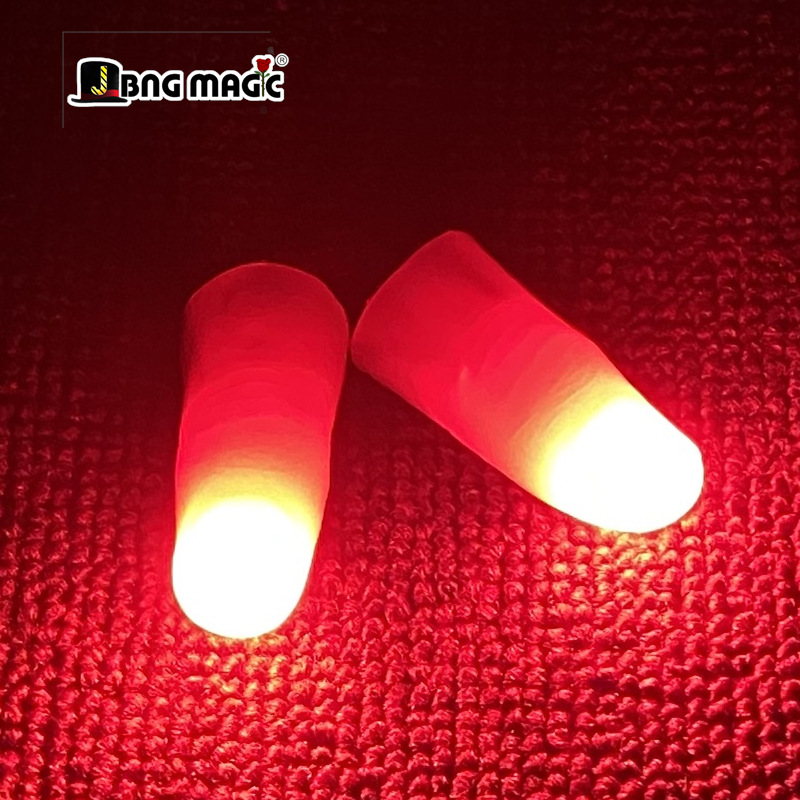 Thumb Tip Magic Trick Set - Профессиональный набор световых пар, красные фокусы,