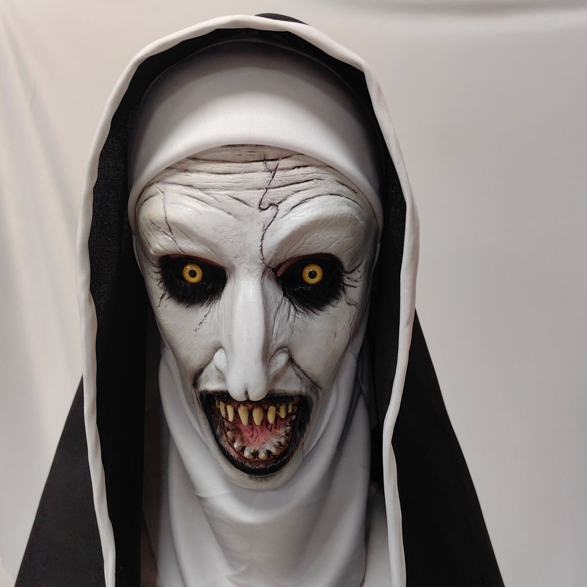 Страшная маска монахини на Хэл – обзор и цена Led Purge Mask Halloween