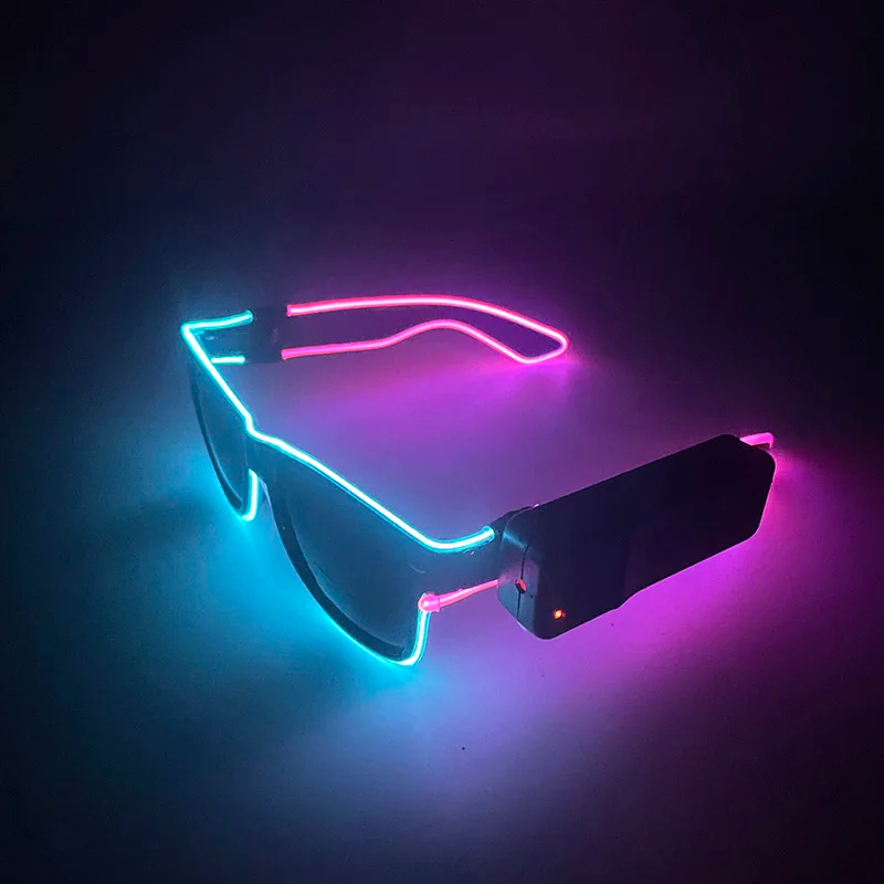 Новые стильные беспроводные св – обзор и цена Glow In The Dark Party Glasses