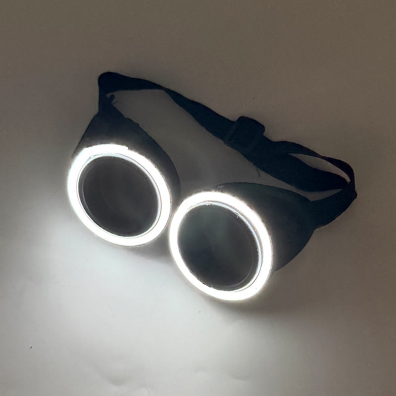 Новые круглые светящиеся LED-о – обзор и цена Glow In The Dark Party Glasses
