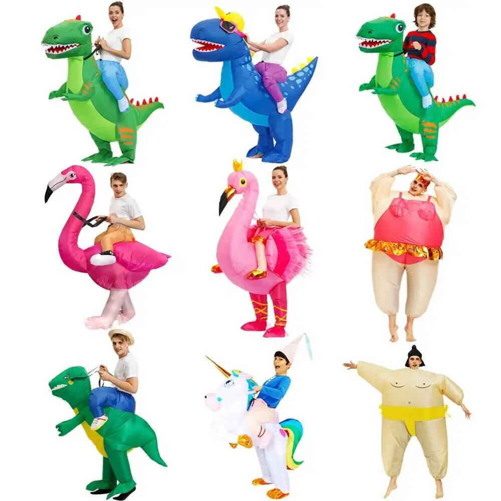 Костюмы для вечеринок: Надувны – обзор и цена Inflatable Dinosaur Costume Adult