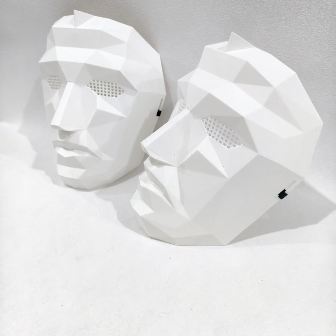 Набор из 2 геометрических масо – обзор и цена Led Purge Mask Halloween