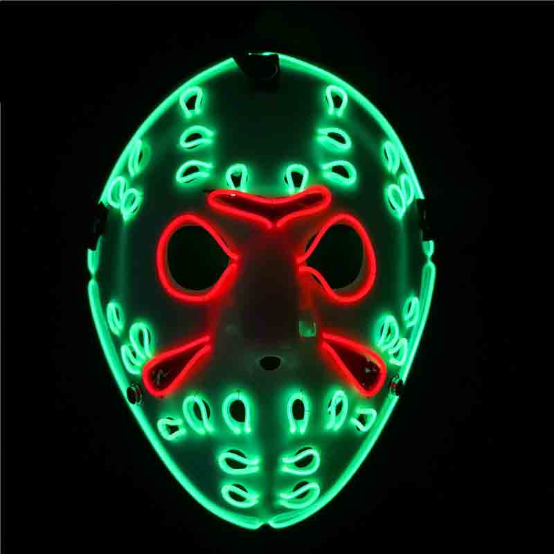 2023, светящаяся маска Purge,  – обзор и цена Led Purge Mask Halloween