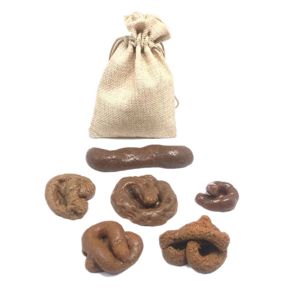 Набор из 6 штук: Забавные игру – обзор и цена Fake Poop Gag Gift